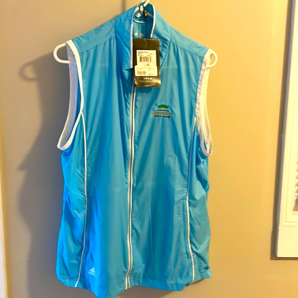 Golf vest, Adidas MetroWest Golf Club XL, NWT.